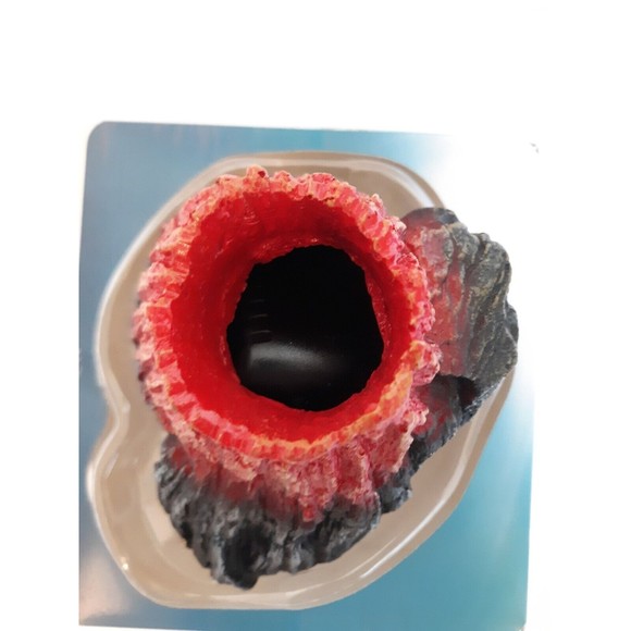 Aquarium Decorations, Air Stone Bubbler Volcano Shape Ornament Kit Set - Picture 14 of 15